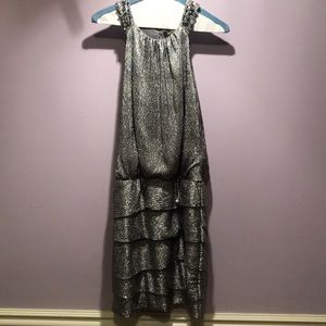 Laundry by Shelli Segal Silver dress